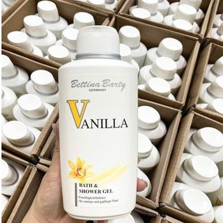 Sữa tắm, dưỡng thể Vanilla Bettina Barty Germany 500 ml