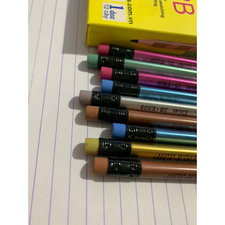 Bút Chì Gỗ 2B Eras định vị 3 cạnh E609