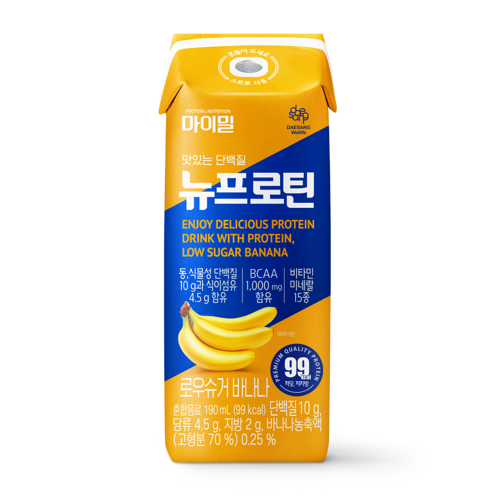 Sữa hạt dinh dưỡng Mymeal Nu Protein banana vị chuối 1 hộp