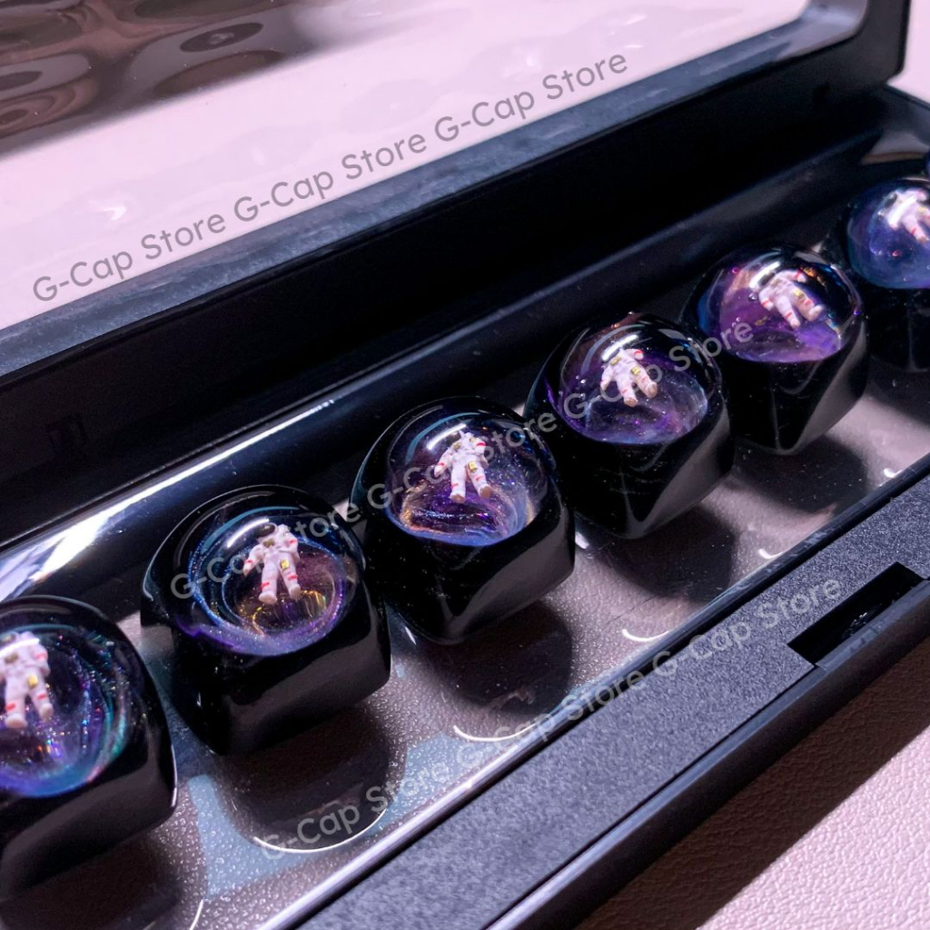 Artisan/Nút bàn phím resin Phi hành gia“Lạc trôi” V2