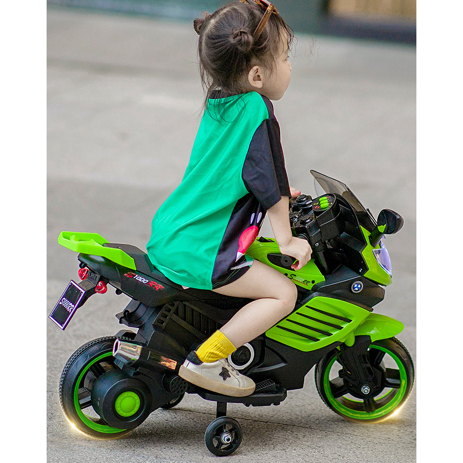 Xe mô tô điện trẻ em cỡ nhỏ BABY PLAZA S1000RR (Từ 1 - 3 tuổi)