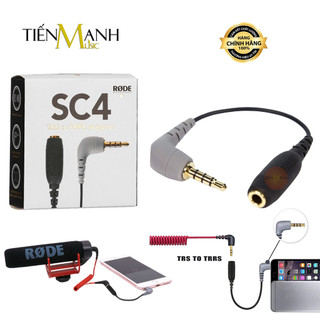 Rode sc4 - dây cáp chuyển đổi tín hiệu âm thanh từ 3.5mm trs sang trrs cable