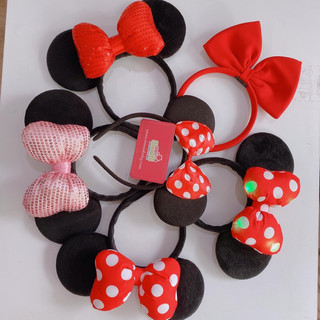 [ SẴN VIDEO ẢNH THẬT ]  - CÀI TÓC NƠ - MICKEY DISNEY LOẠI TO CUTE CHO BÉ - BĂNG ĐÔ MICKEY - BỜM MICKEY