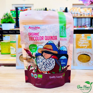 Diêm mạch 3 màu hữu cơ Amavie Foods 500g (Date: 26.5.2025 )