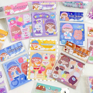 Set 10 miếng sticker đáng yêu