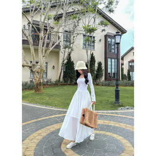 Đầm Dài Xoè X-Back - 3412