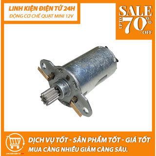 Động cơ chế Quạt mini 12V Siêu Khỏe Siêu êm