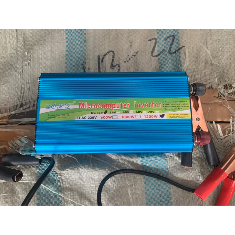 Bộ Kích Điện Ắc Quy 12V lên 220V 1200W INVERTER