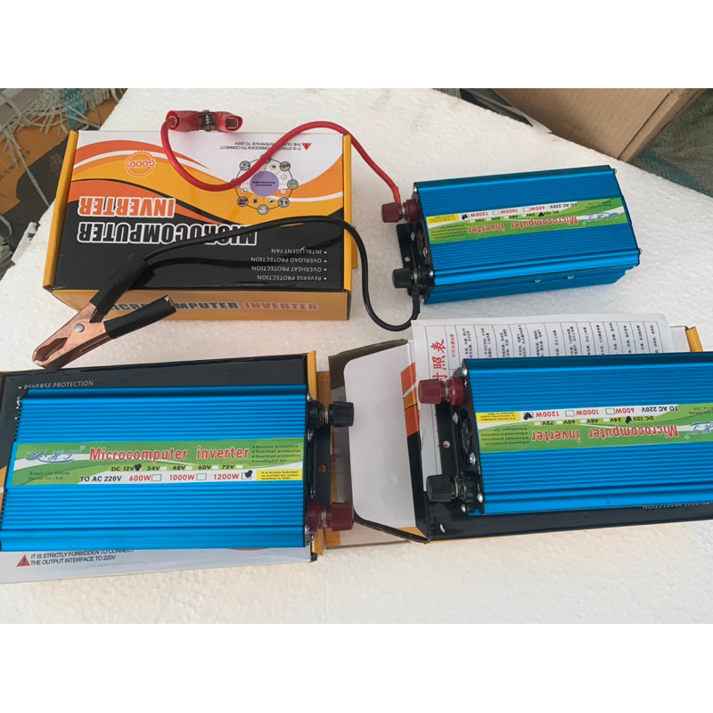 Bộ Kích Điện Ắc Quy 12V lên 220V 1200W INVERTER