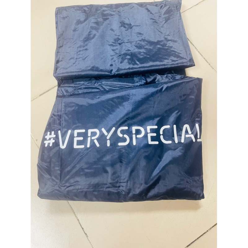 Áo mưa Bordersue vải dù người lớn cao cấp quà tặng mỹ phẩm