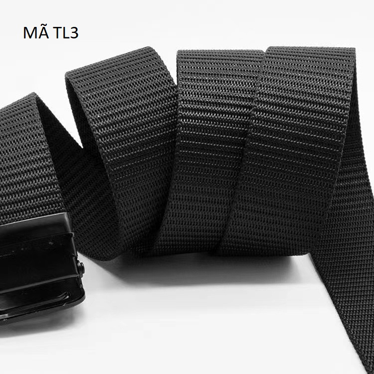 Thắt lưng dây dù nam cao cấp khóa tự động Mã TL3