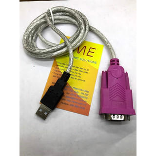 Dây cáp usb to rs232 1.5m db9 đực chip pl2303