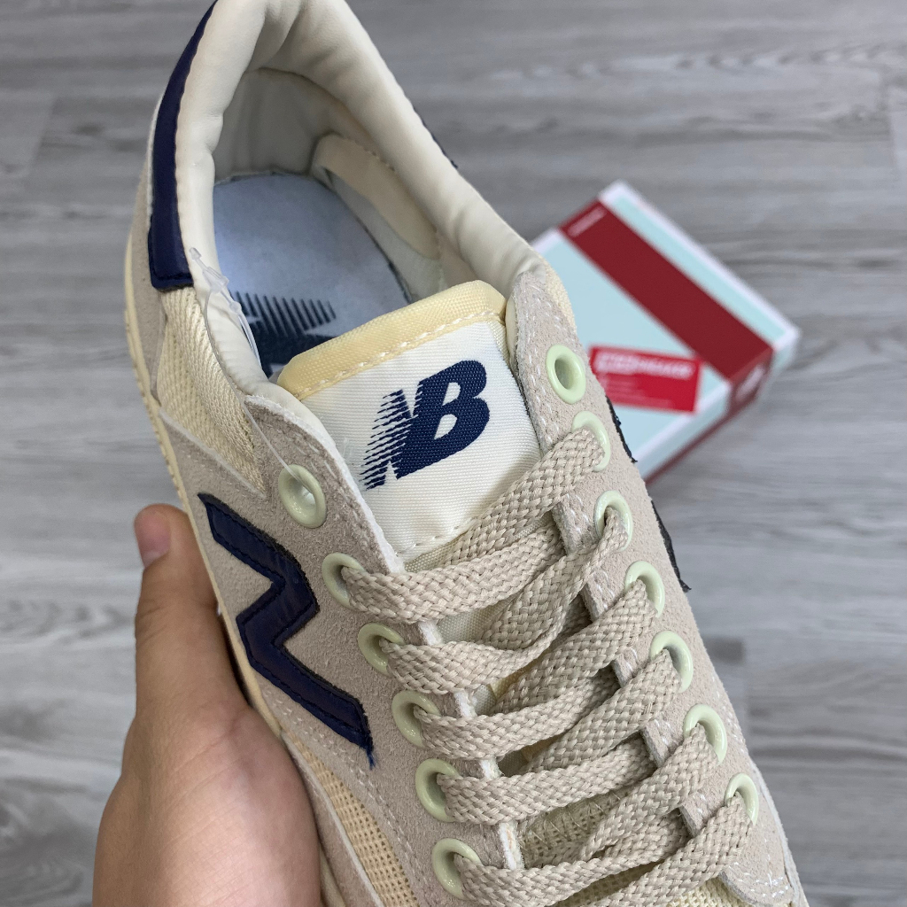 Giày New Balance Pro Court Beige Navy  - Phiên bản 1:1 chuẩn | Nice Sneaker