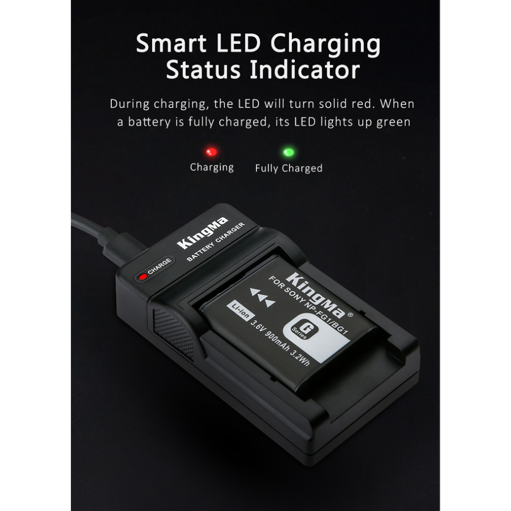 Sony NP-BG1 NP-FG1  | Pin và Sạc máy ảnh SONY Type-G G Series BG FG NP-BG1 NP-FG1 KINGMA Sony Cybershot
