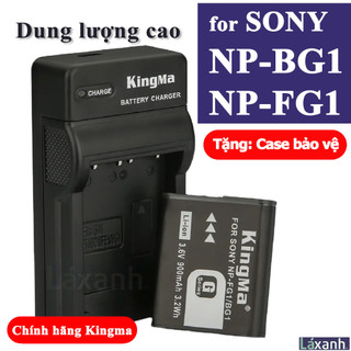 Sony np-bg1 np-fg1 | pin và sạc máy ảnh sony type-g g series bg fg np-bg1 np-fg1 kingma sony cybershot
