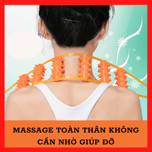 Dây Kéo Cầm Tay Mát Xa Lưng Vai Cổ Vai Cầm Tay Kiểu Mới