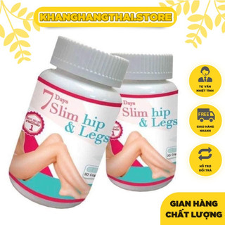 Lọ 30viên giảm mỡ đùi 7days thái lan