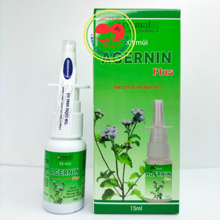Xịt mũi agernin plus chai 15ml - viêm mũi dị ứng, viêm xoang