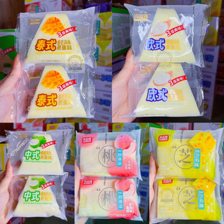 Loại 1 Bông lan kem dừa/kem xoài/sữa chua/đào/vuông/tam giác Zheng Liu Xiang
