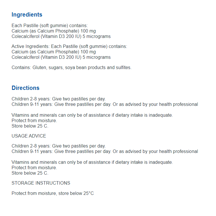 Kẹo Kids smart Vita gummies Nature's way bổ sung canxi và vitamin D 60 viên của Úc