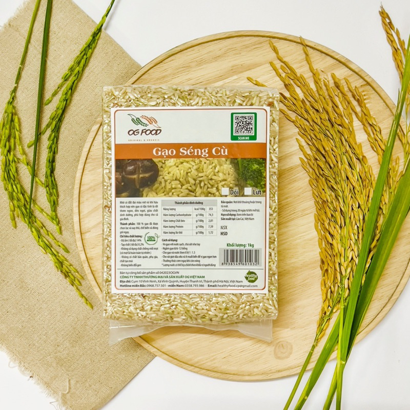 Gạo lứt Séng Cù Đặc sản Tây Bắc 1kg
