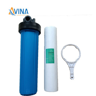 BỘ LỌC ĐẦU NGUỒN GỒM CỐC LỌC 20 INCH BÉO VÀ LÕI PP - AVINA