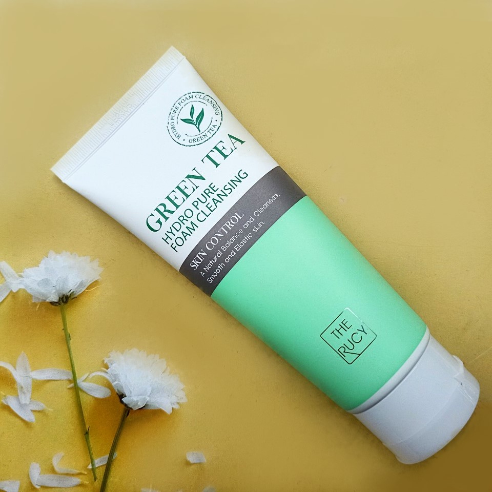 [Giá dùng thử - Số lượng có hạn] Sữa rửa mặt trà xanh The Rucy chính hãng Hàn Quốc Foam Cleansing Green Tea 150ml