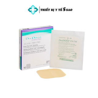 [TẶNG KIM CHÍCH MỤN] 1 Miếng dán hút mụn mủ DUODERM EXTRA THIN dán vết thương, vết xước 10x10cm giảm thâm, sẹo