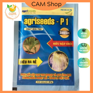 Phân bón lá siêu lân Agriseeds - P1 siêu ra rễ, siêu bật chồi gói 20g