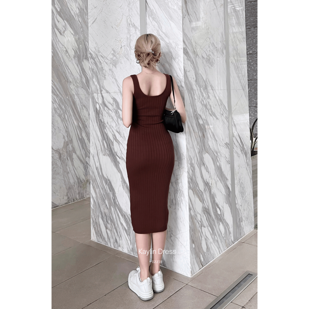 Váy body đầm body ba lỗ Kaylin Dress