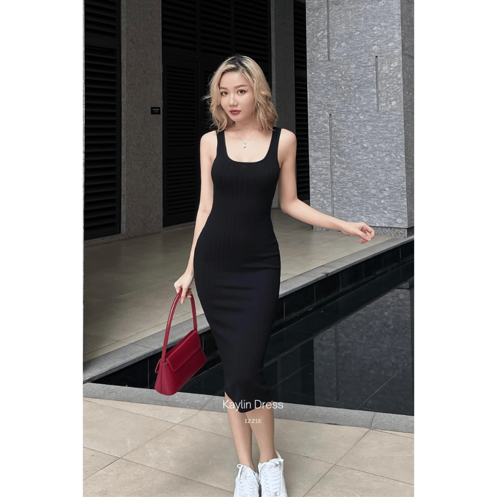 Váy body đầm body ba lỗ Kaylin Dress