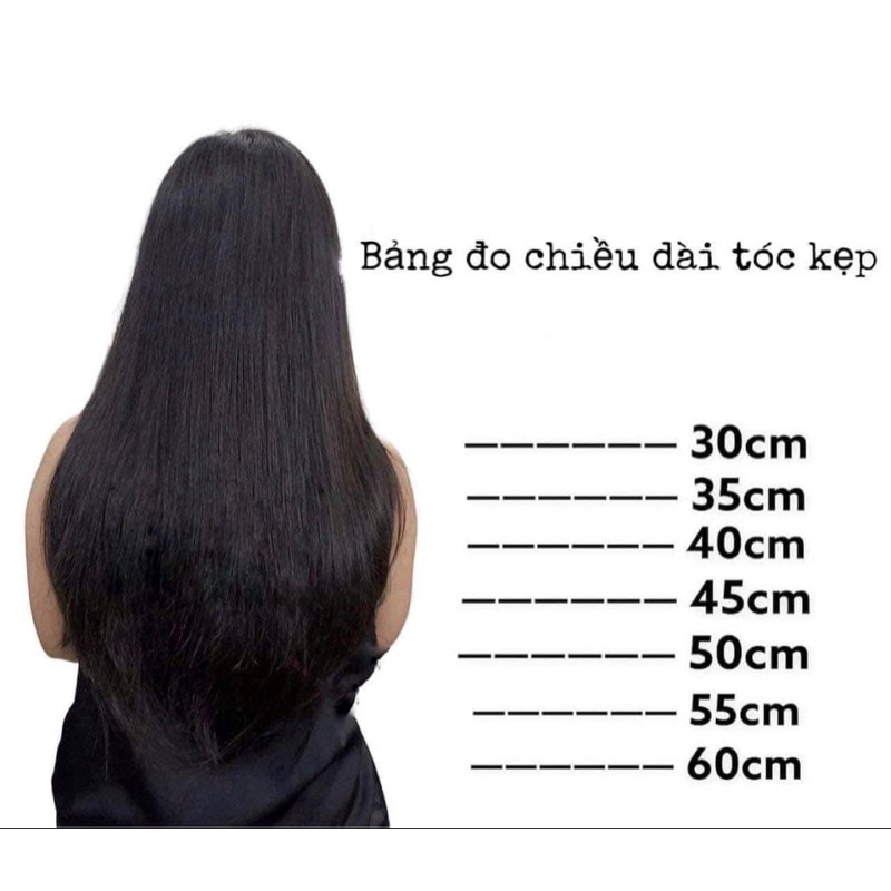 Kẹp phím tóc thật 100% bán lẻ nhuộm màu theo yêu cầu