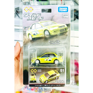 Hobby Store xe mô hình Tomica Unlimited Mitsubishi Lancer Evolution Xanh Lá