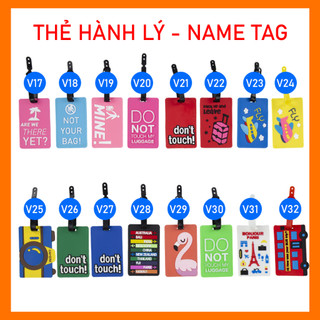 Thẻ hành lý - Name tag
