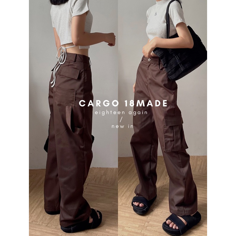 Cargo Pants 18made✿ 𝐁𝐲 𝐄𝐢𝐠𝐡𝐭𝐞𝐞𝐧 𝐀𝐠𝐚𝐢𝐧