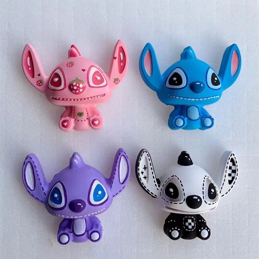 Tượng thạch cao stitch 2d size 5cm