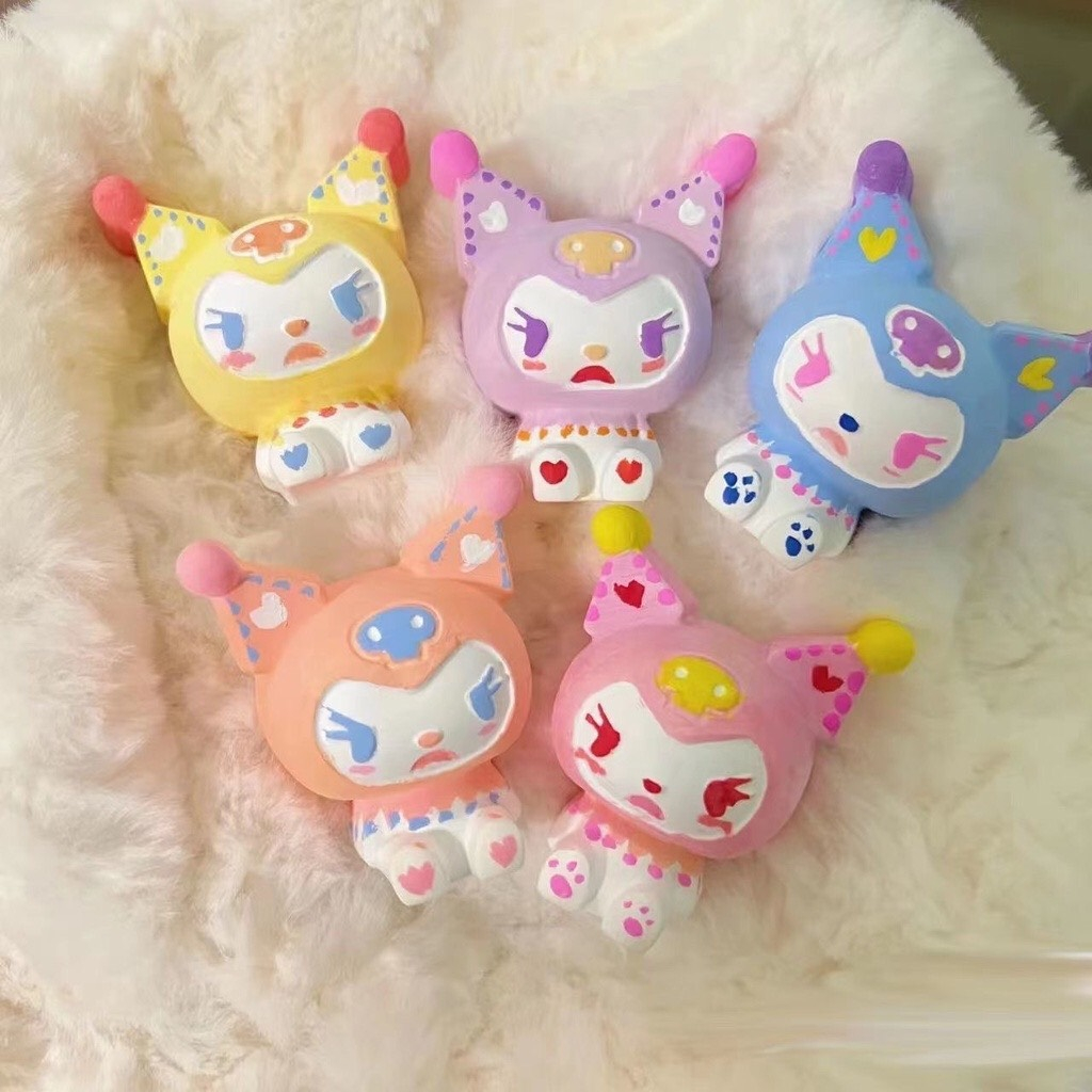 Tượng thạch cao mini Kuromi 2D dễ thương