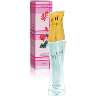 Nước Hoa Nữ 35ml My Love Hộp Màu Sọc Hồng Chính Hãng.