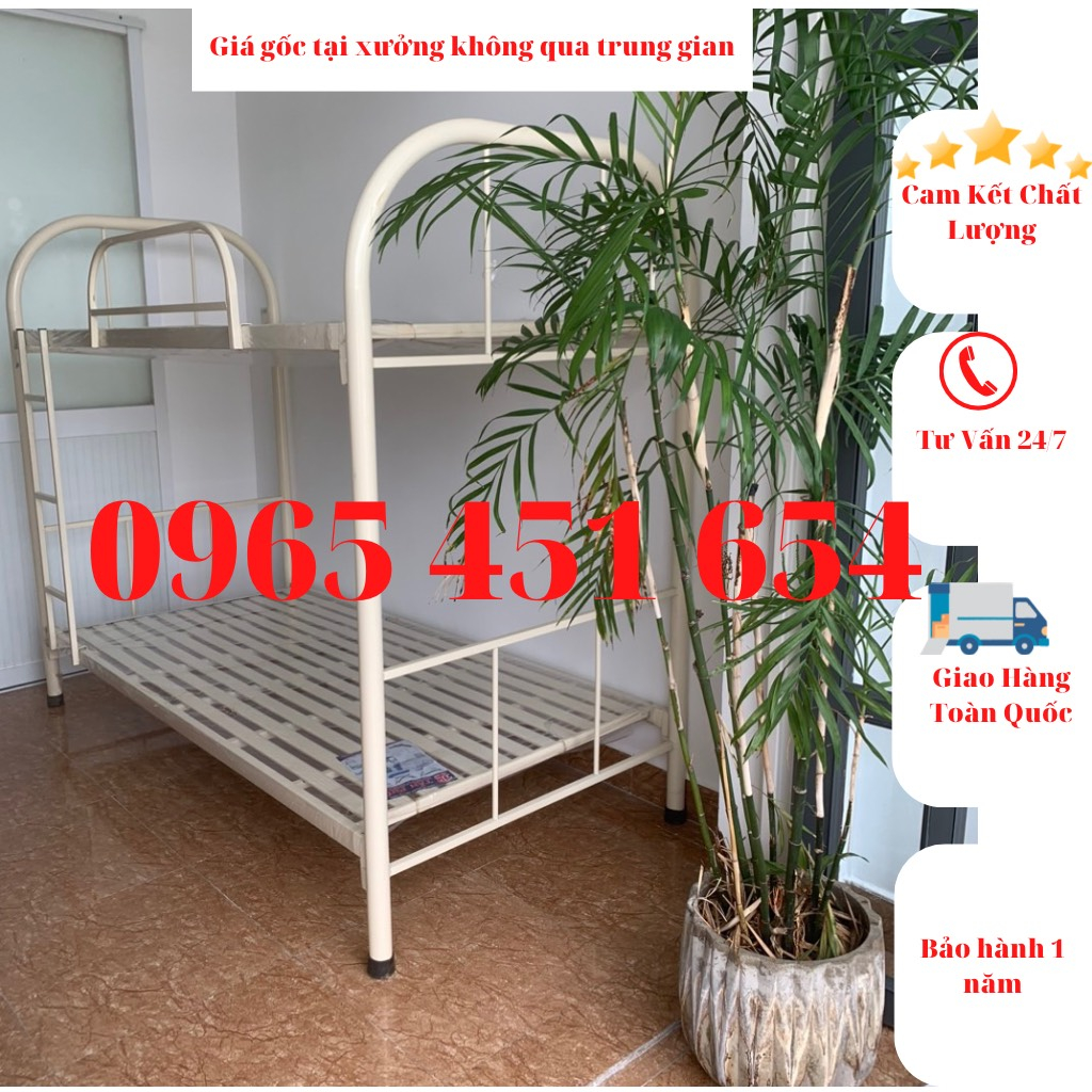 giường sắt 1m2 1m4 1m6 1m8 -giường ngủ 2 tầng cho gia đình giá rẻ-giường gấp gọn được bảo hành 2 năm