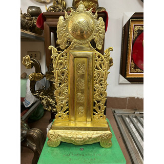 Bài vị cửu huyền thất tổ bằng đồng cao 42cm