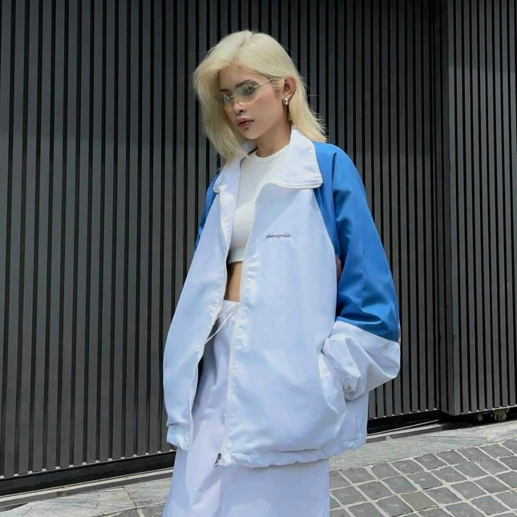 Áo Khoác Dù 2 Lớp SENTINIALS From Rộng phối màu, Áo Khoác Áo Gió