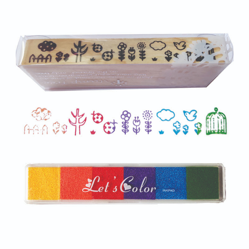 Mực 6 màu Let's Color