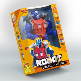 Đồ chơi duka: robot - giải cứu thế giới dk81184