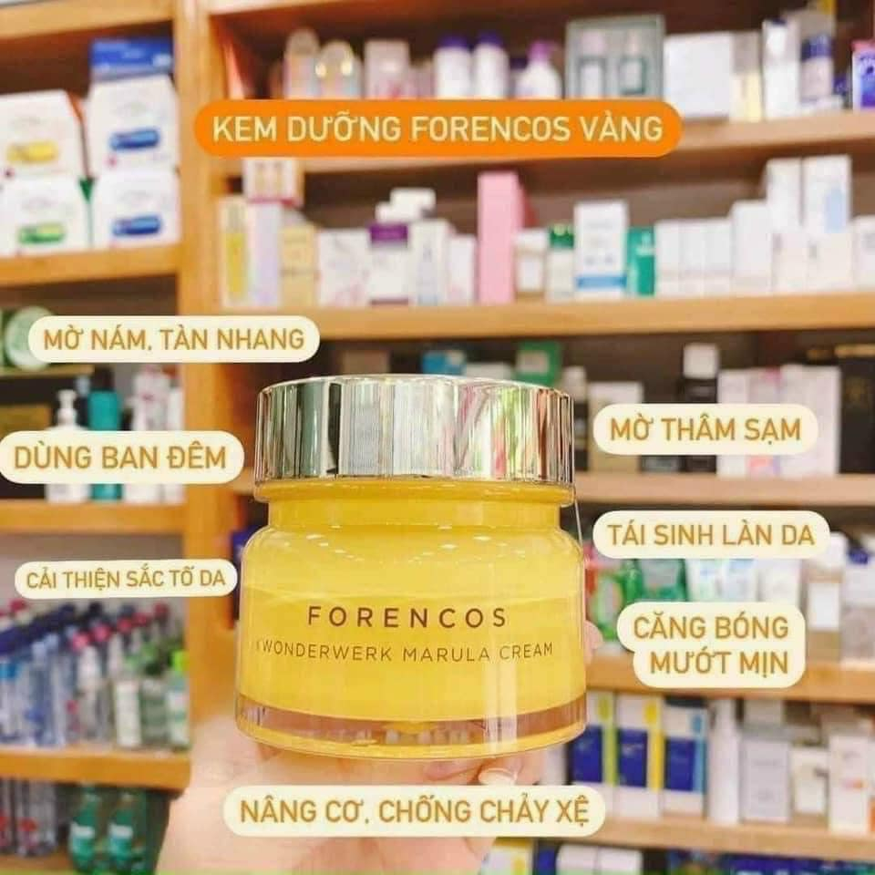 Set Kem Dưỡng Trắng Da Ngày và Đêm Forencos