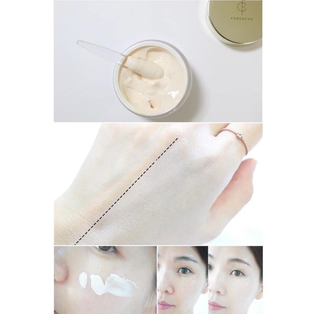 Set Kem Dưỡng Trắng Da Ngày và Đêm Forencos