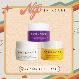 Set Kem Dưỡng Trắng Da Ngày và Đêm Forencos - Mini 10ml
