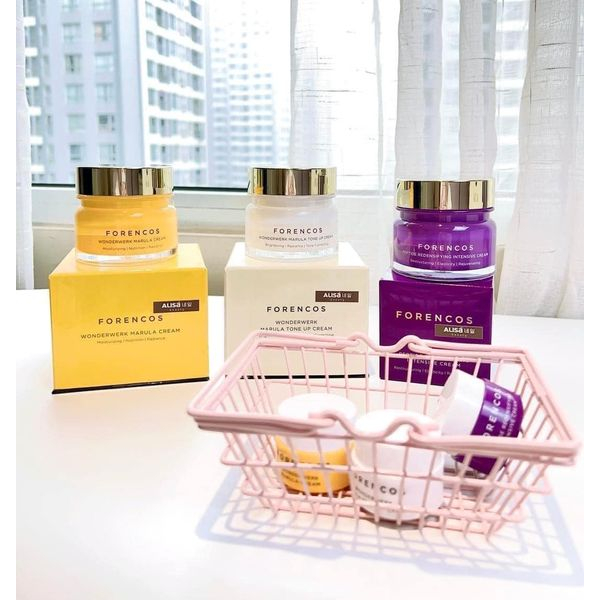 Set Kem Dưỡng Trắng Da Ngày và Đêm Forencos - Mini 10ml