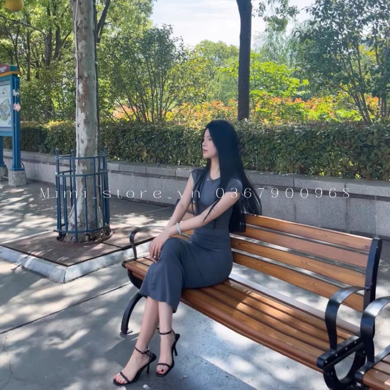 Sandal 9cm quai mảnh da vân sần ZR xuất fullbox MS