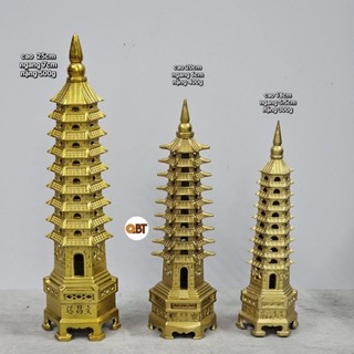 Tháp văn xương bằng đồng 9 tầng đủ size