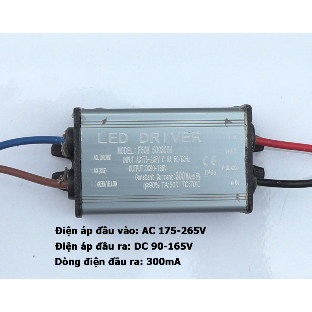 Chip LED COB 50W 100W 150W 200W cao áp 150V Ánh sáng Trắng
